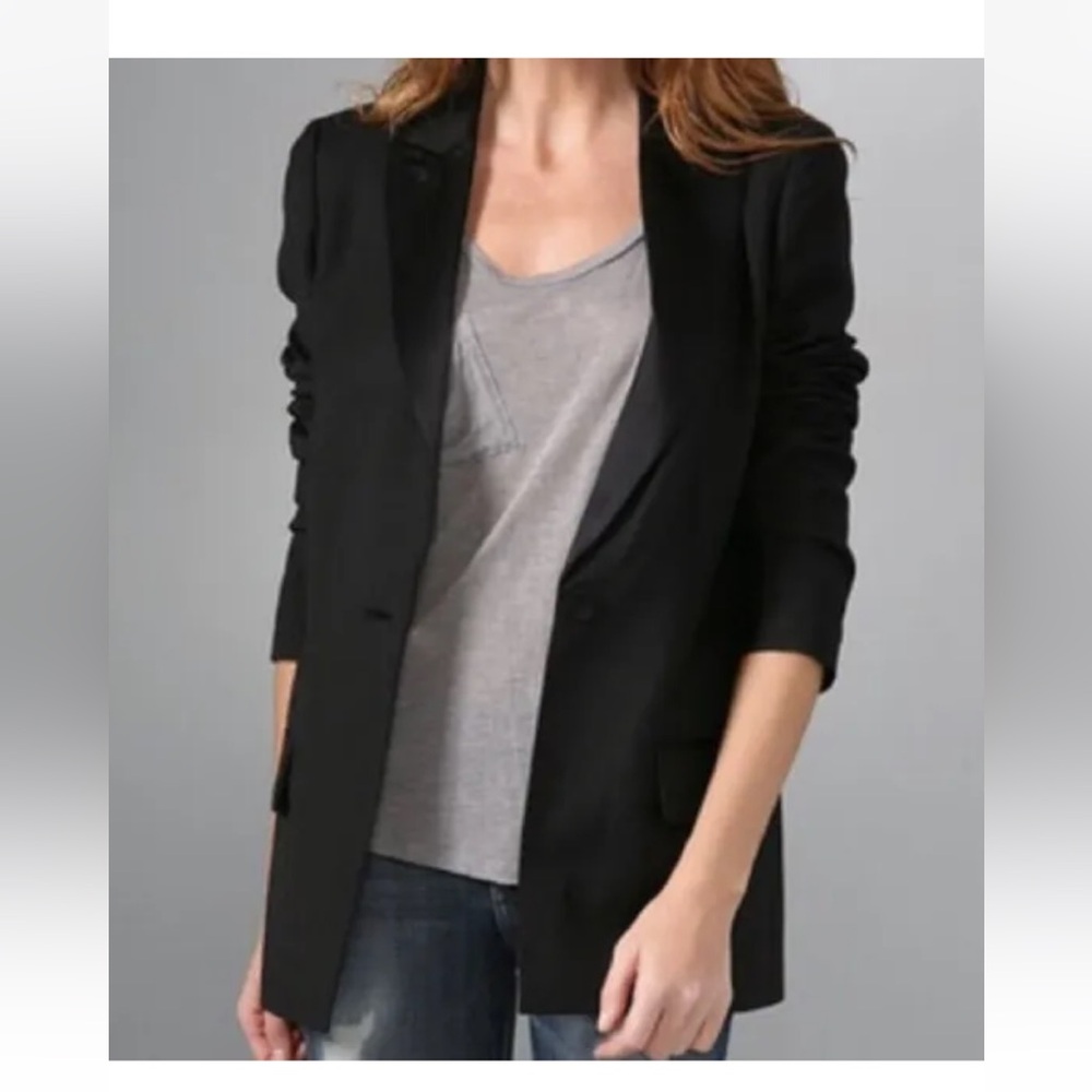DIANE VON
FURSTENBERG DVF
$398 Tuxant Blazer
Jacket Viscose/ Elastane Black Sz 2
